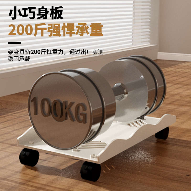 电脑主机托架可移动机箱支架底座带家用台式办公室滑轮置物架托盘