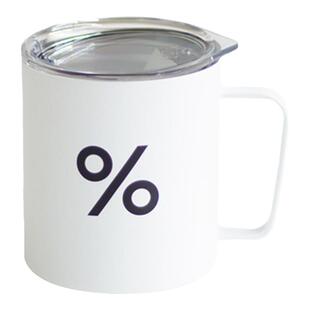 % Arabica阿拉比卡咖啡杯不锈钢保温马克桌面杯