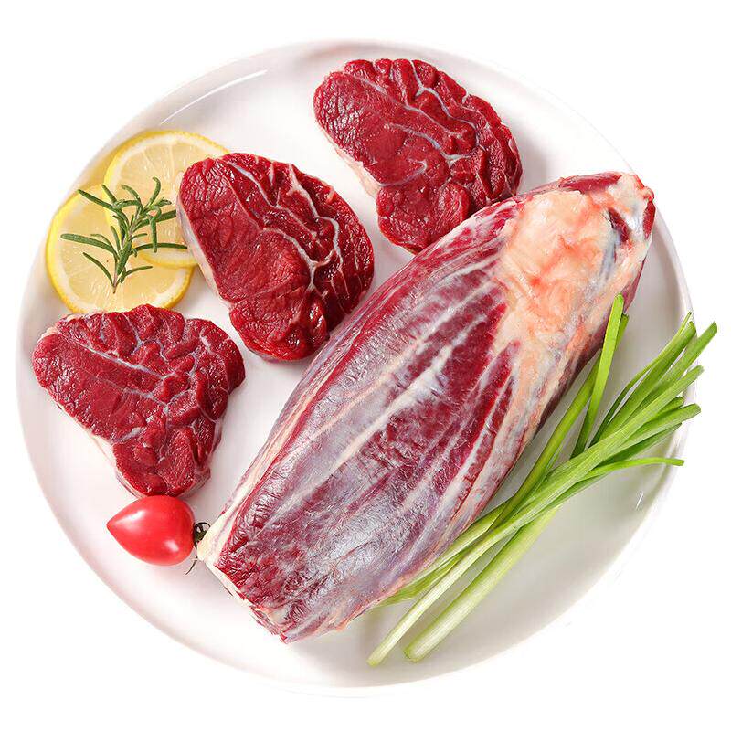 新鲜原切牛腱子肉冷冻散养