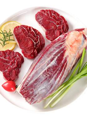 新鲜原切牛腱子肉冷冻散养