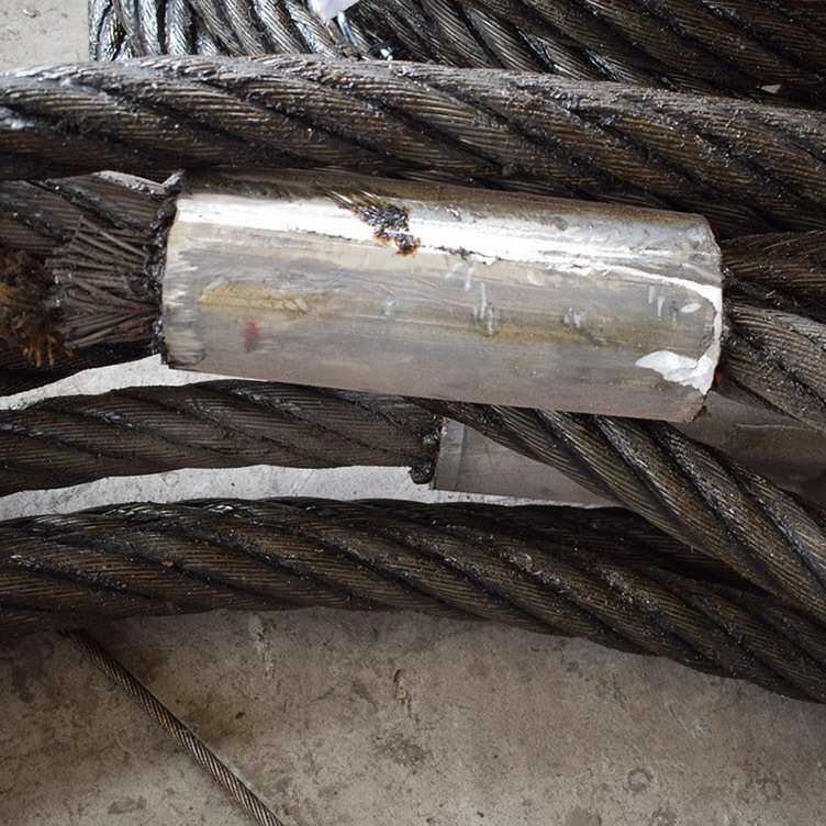 批发钢丝绳吊索具接头插编双扣10吨起重工具钢丝吊具索具不锈钢丝