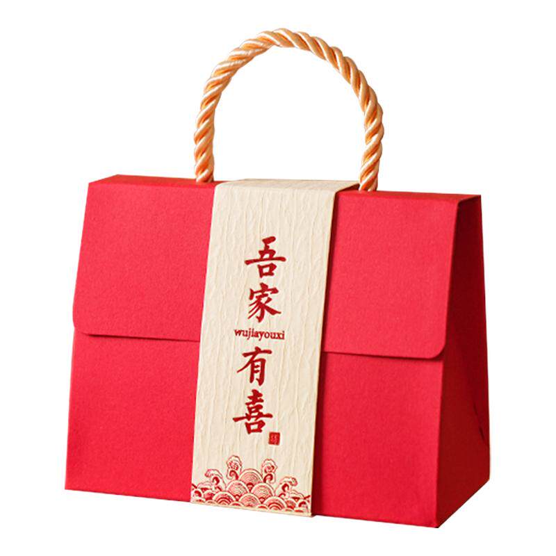 喜糖盒结婚糖盒2026新款婚礼糖果盒子空盒定制订婚喜糖袋子礼盒