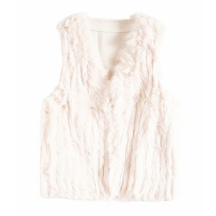 皮草马甲女2025新款外穿水貂羊羔毛毛绒绒超好看叠穿皮毛一体坎肩