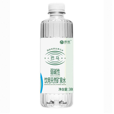 巴马弱碱矿泉水380ml*24瓶