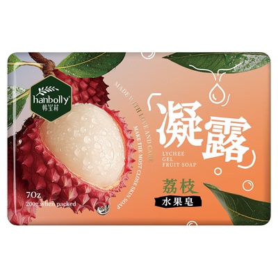 韩宝莉水果香皂洗澡润肤留香