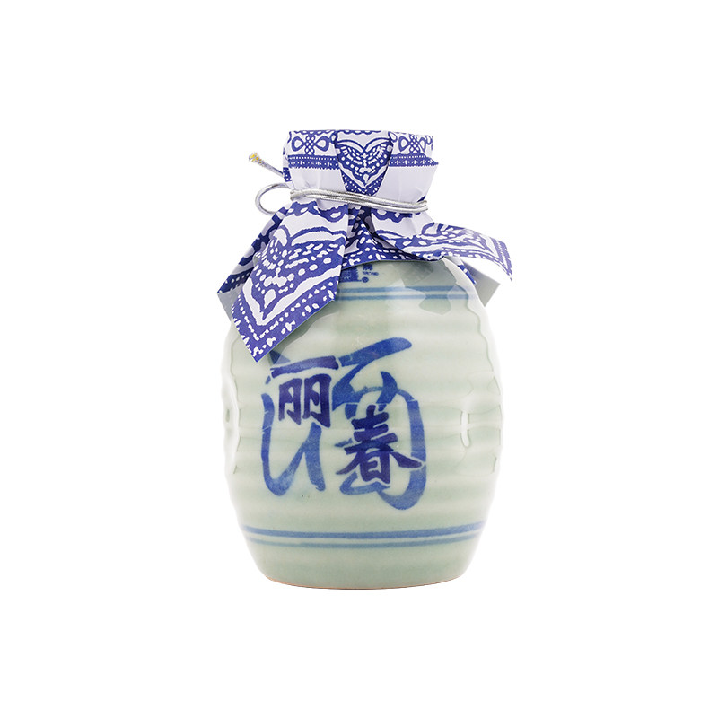 黄酒官方旗舰店瓷瓶丽春350ml*9