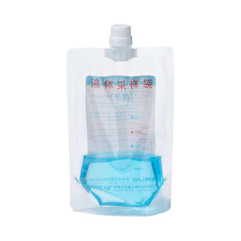Labshark无菌水样采集袋水质采样采水袋液体取样袋含硫取水袋可立
