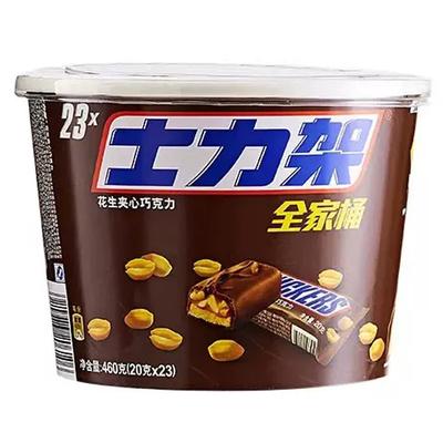 士力架花生夹心巧克力460g全家桶