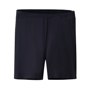 迪卡侬三四分打底短裤骑行跑步瑜伽棉质紧身高腰运动健身裤女SAY3