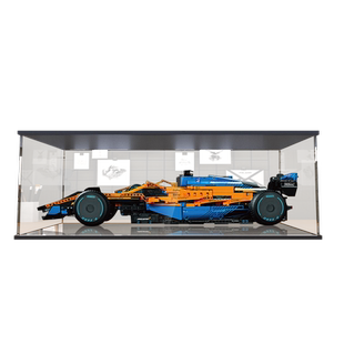 亚克力展示盒适用乐高42141迈凯伦F1赛车积木车模玩具收纳防尘罩