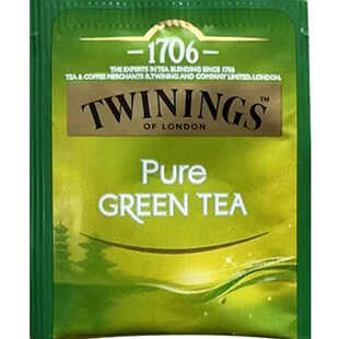 Twinings川宁茶绿茶100包餐饮装袋泡茶包酒店烘焙客房商用茶
