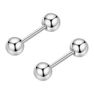 医学钛钢耳钉女迷你养耳洞耳骨钉螺丝拧扣耳环耳蜗钉钛合金小耳饰