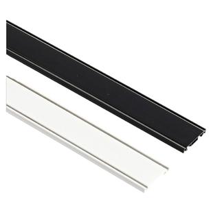 超薄明装磁吸轨道灯槽格栅泛光无主灯照明白色5mm薄款导轨射灯