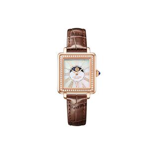 【自营】Lola Rose罗拉玫瑰新款月相小棕表女士手表女款轻奢礼物