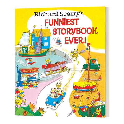 英文原版绘本 Funniest Storybook Ever 斯凯瑞 好笑的故事书 精装 英文版 进口英语原版书籍儿童全英语书