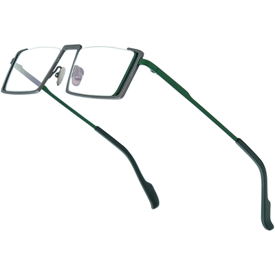 FONEX文艺方形纯钛可配镜眼镜架