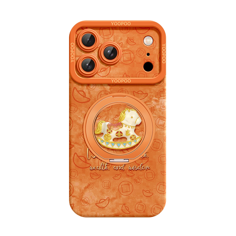 马上有钱适用于苹果18promax手机壳iPhone18Pro保护套17磁吸指环支架16带挂绳15全包网红女款高级感防摔