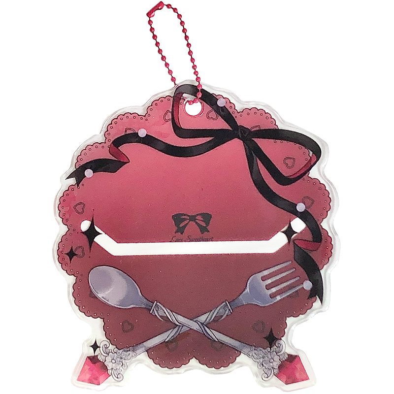 【寄售】歪瓜出品 PVC餐盘谷美吧唧谷子展示收纳袋挂件徽章保护套