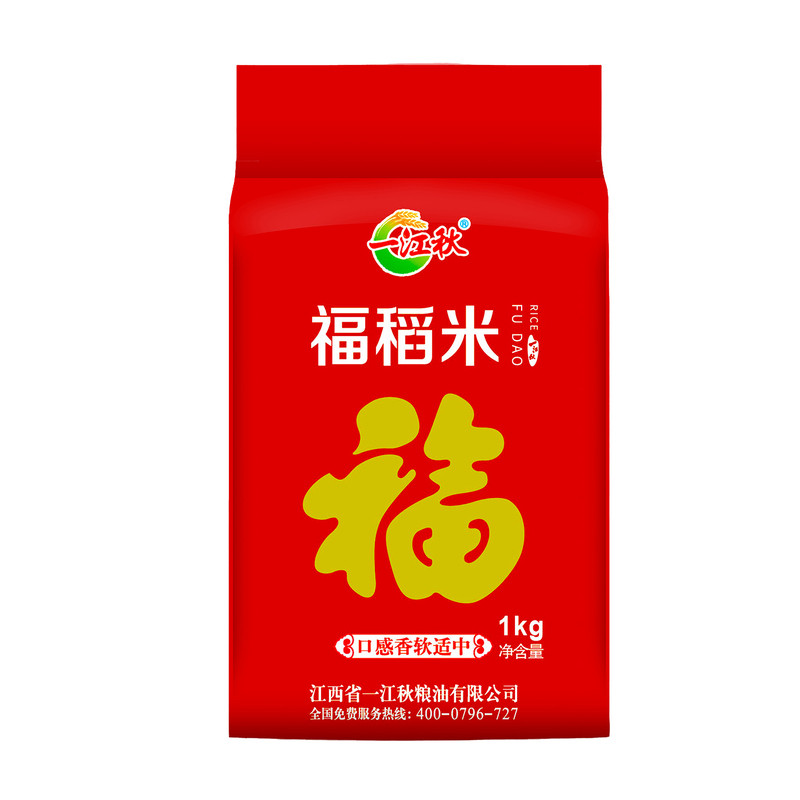 一江秋福米1kg农家晚稻长粒香米
