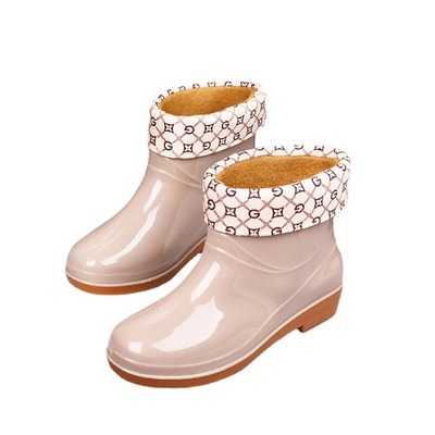 防水牛筋底雨鞋女士|千人回购