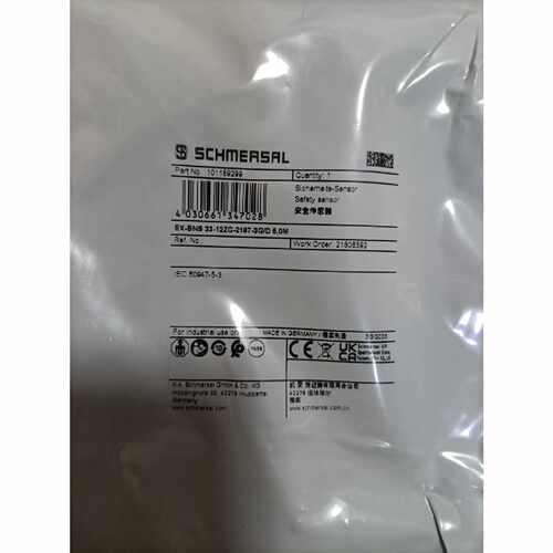 议价EX-BNS 33-12ZG-2187-3G/D 5,0M施迈赛安全传感器全新原装现