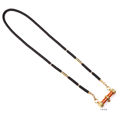 佛牌链泰国椰壳符管项链路翁三通