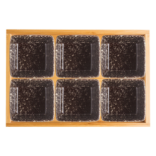 日式创意分格碟盘陶瓷盘子商用饭店水果甜点干果盘零食碟茶点托盘