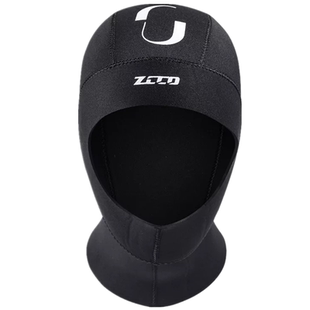 大码自由潜头套男女5MM浮潜冲浪防晒潜水泳帽冬泳保暖速干潜水帽