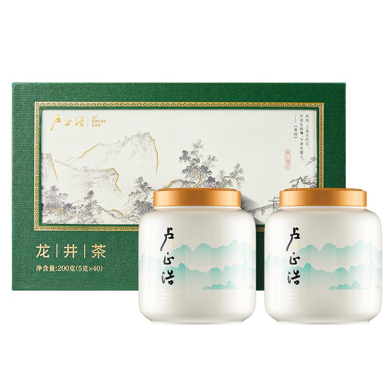 卢正浩2025新茶明前特级龙井茶绿茶高端茶叶礼盒装谢师送礼敬长辈