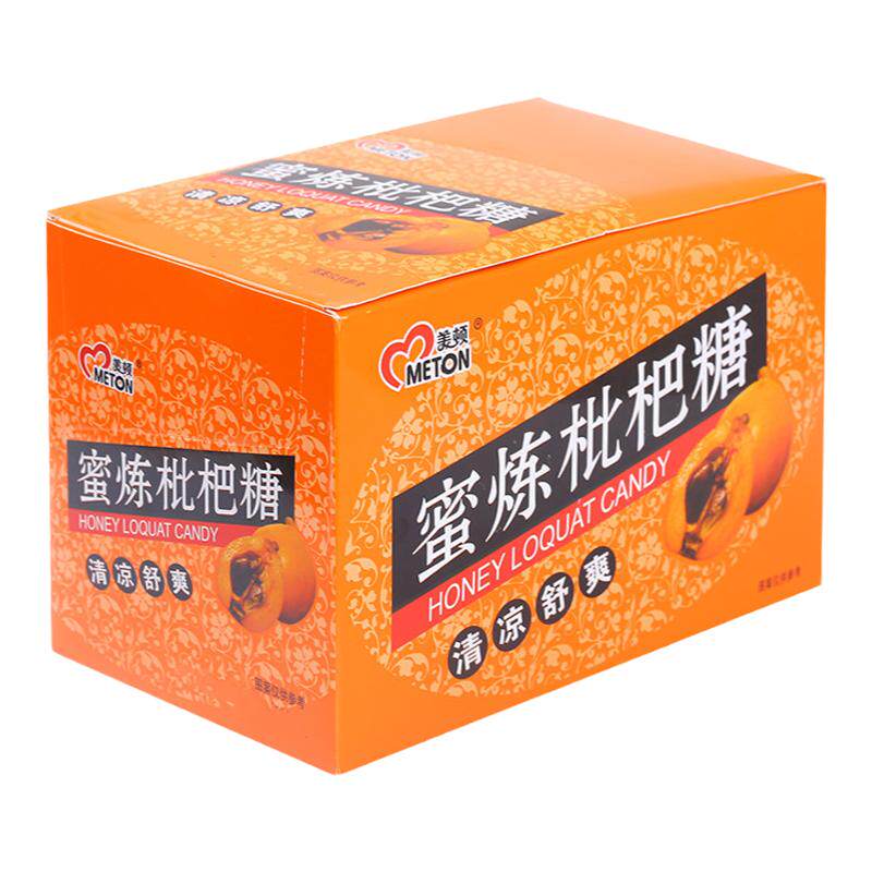 美顿蜜炼枇杷糖清凉含片休闲糖果