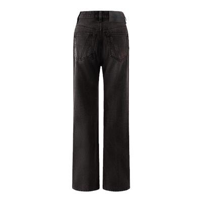 VWL暗黑牛仔裤直筒裤显瘦复古