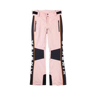 phenix菲尼克斯Miss大女童单双板撞色滑雪裤防水加厚保暖休闲裤装