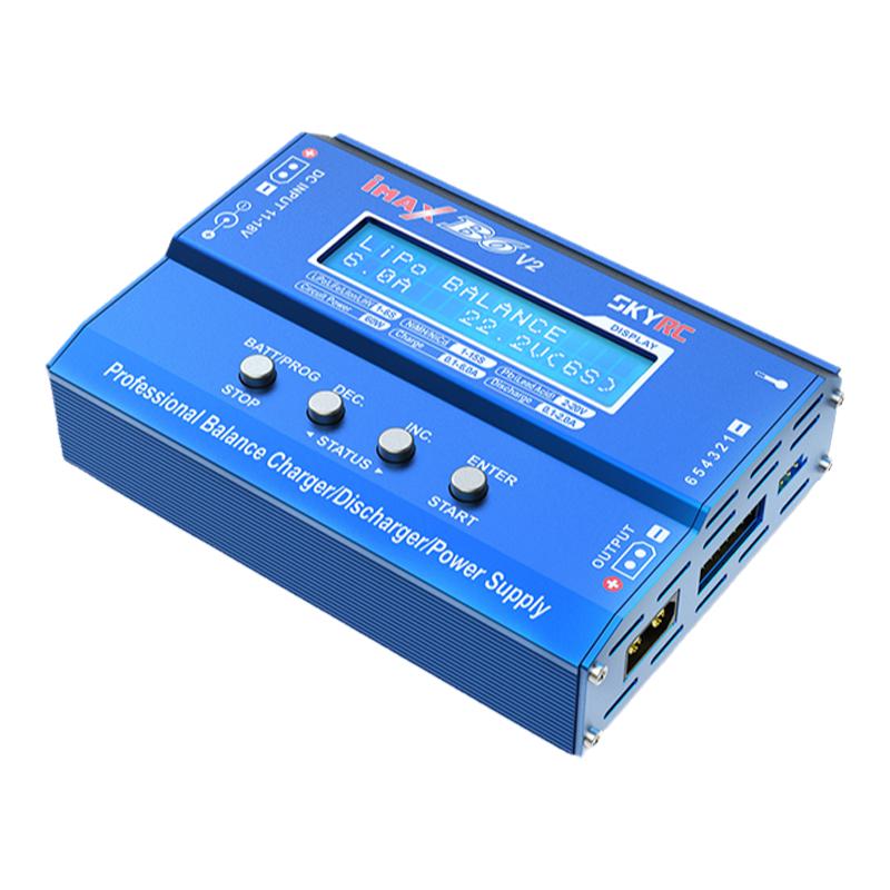 天空SKYRC飞科达B6V2智能LIPO锂电平衡充电器IMAX充电器带防伪