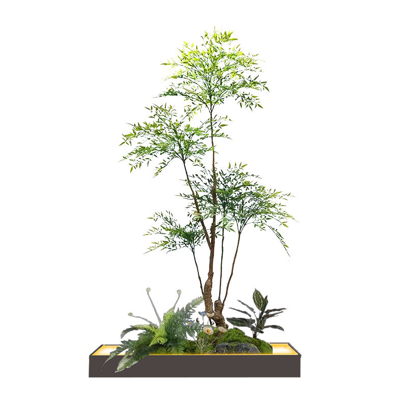 【央ma推荐】南天竹假绿植造景