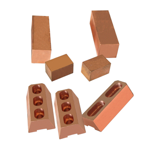 建科亿洲款钢筋网片机桁架配件铜块银丰景工固定电极座上下电极头