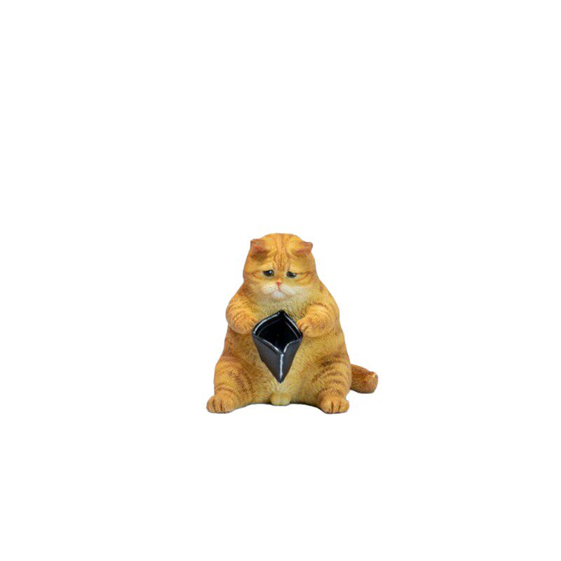 现货JXK钱包空空猫仿真手办