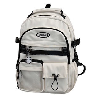 日系原宿复古工装书包男韩版高中学生初中生双肩包女大容量背包潮