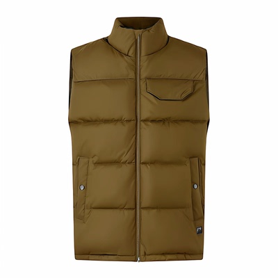 金标p棉内胆工装马甲男冬季加厚