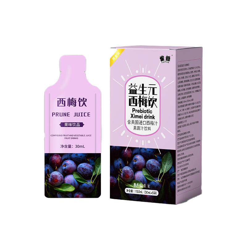 雀蜂益生元西梅汁 官方旗舰店浓缩果汁酸甜小袋酵素果蔬西梅饮