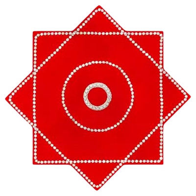 大花轿秧歌舞蹈专用麻纱手绢花