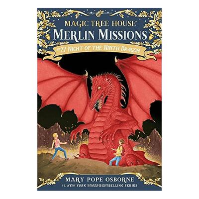 现货 他也是 英文原版 神奇树屋：梅林任务27：九龙之夜 Night of the Ninth Dragon (Magic Tree House (R) Merlin Mission)