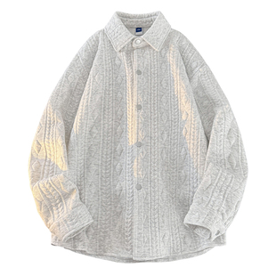 班尼路SK肌理感衬衫男士春夏季2026新款百搭时尚休闲翻领上衣服YS