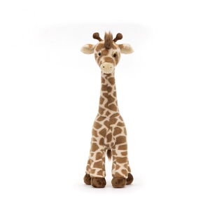 英国Jellycat达拉长颈鹿毛绒玩具陪伴玩偶娃娃公仔大号摆件礼物