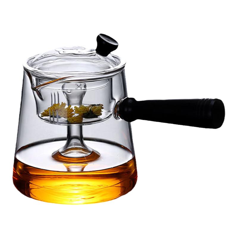 蒸茶器蒸汽煮茶壶煮茶器安化黑茶专用玻璃壶白茶全自动电陶炉家用