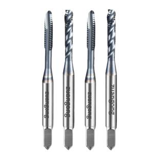 zg进口粉末冶金镀钴螺旋丝锥粉末CPM机用先端丝攻P20调质钢用40rc