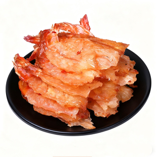 丹东特产阿尔帝海鲜零食焙烤凤尾虾干罐装开背虾仁150克包邮