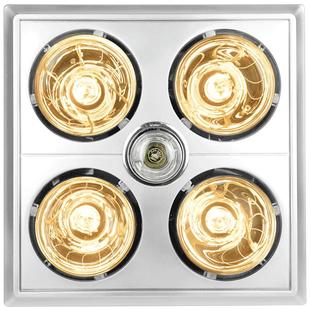 雷士照明灯暖浴霸卫生间老式取暖灯换排气扇一体集成吊顶浴室暖风