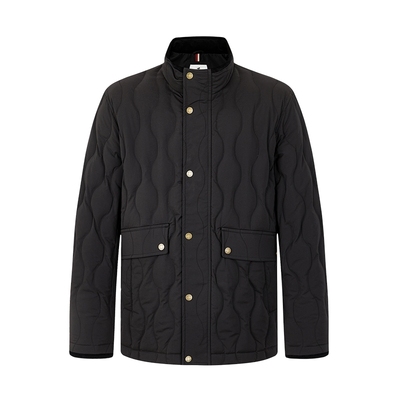 LONDA伦德马立领菱格纹羽绒服