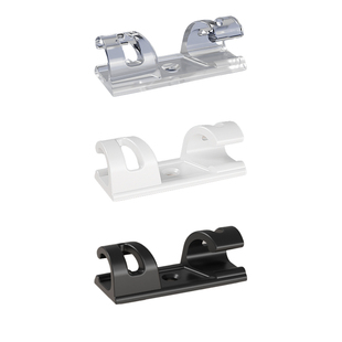 免打孔理线器电线收纳固定器数据线网线走线理线神器墙面自粘卡扣