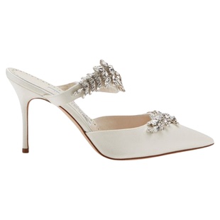 【礼物】MANOLO BLAHNIK玛诺洛/MB女鞋LURUM高跟婚鞋